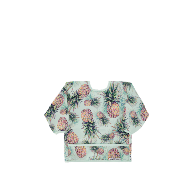 Twistshake Μακρυμάνικη Σαλιάρα Pineapple