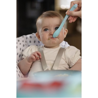 Twistshake 2x Κουταλάκια Ταΐσματος 4+ Μηνών Pastel Blue