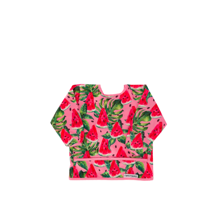 Twistshake Μακρυμάνικη Σαλιάρα Watermelon