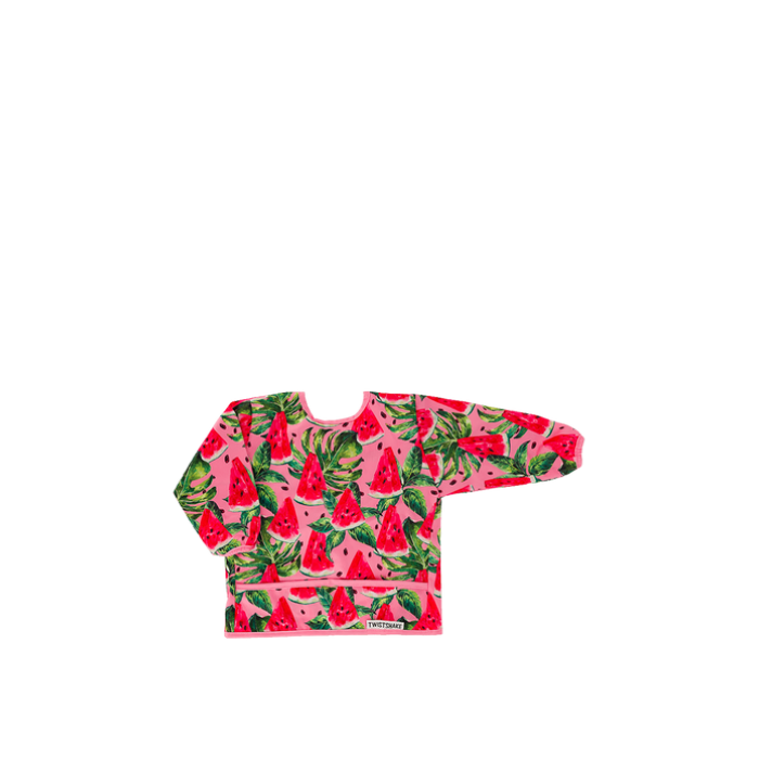 Twistshake Μακρυμάνικη Σαλιάρα Watermelon