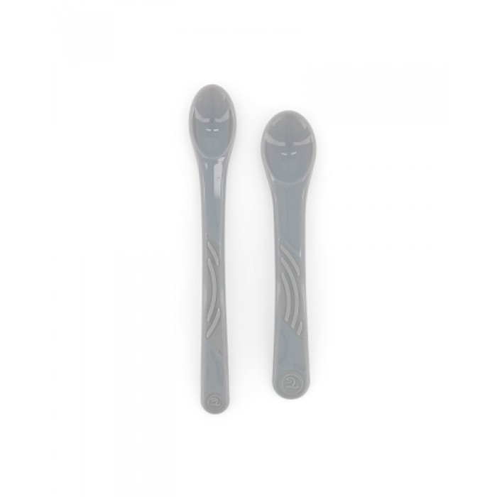 Twistshake 2x Κουταλάκια Ταΐσματος 4+ Μηνών Pastel Grey Twistshake 2x Κουταλάκια Ταΐσματος 4+ Μηνών Pastel Grey