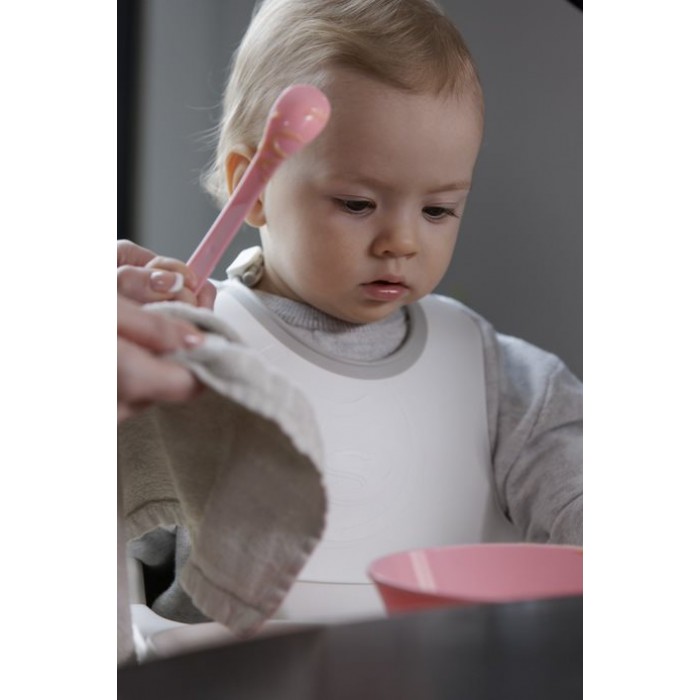 Twistshake 2x Κουταλάκια Ταΐσματος 4+ Mηνών Pastel Pink