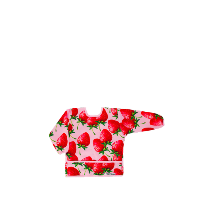 Twistshake Μακρυμάνικη Σαλιάρα Strawberry Twistshake Μακρυμάνικη Σαλιάρα Strawberry