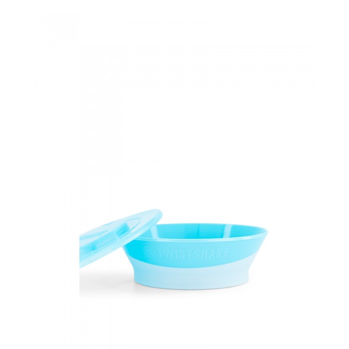 Twistshake Μπολ Φαγητού Αντιολισθητικό 6+ Μηνών Pastel blue