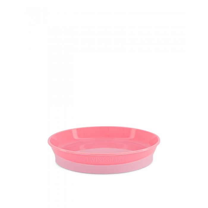 Twistshake Πιάτο Αντιολισθητικό 6+ Μηνών Pastel Pink