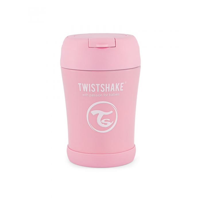 Twistshake Ισοθερμικό Δοχείο Φαγητού 350ml Pastel Pink