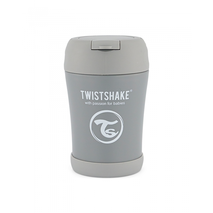 Twistshake Ισοθερμικό Δοχείο Φαγητού 350ml Pastel Grey