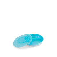 Twistshake Πιάτο με χωρίσματα Αντιολισθητικό 6+ Μηνών Pastel Blue