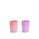 Twistshake Εκπαιδευτικό Ποτήρι 170ml 6+Μηνών Pastel Pink Purple 2τμχ