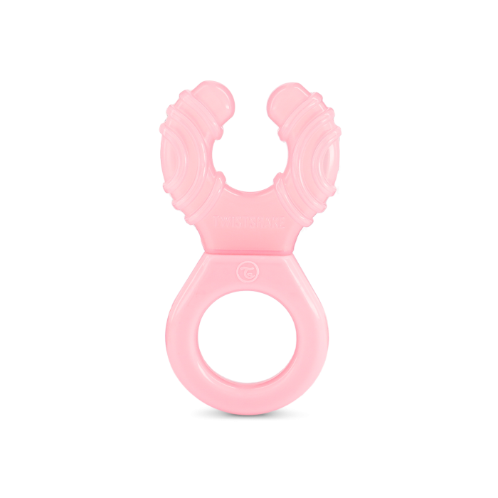 Twistshake Μασητικό Cooler 2+Μηνών Pastel Pink