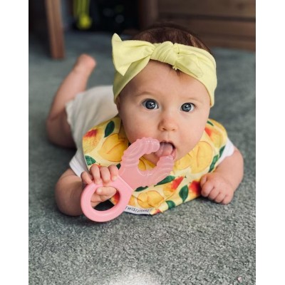 Twistshake Μασητικό Cooler 2+Μηνών Pastel Pink