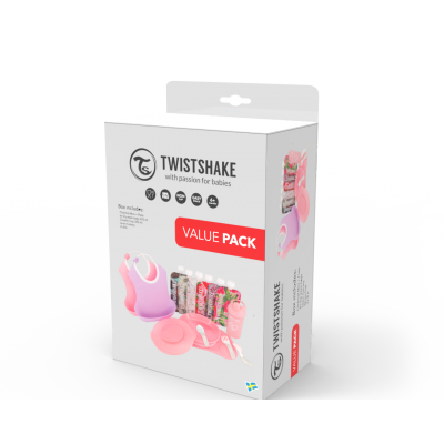 Twistshake Αξεσουάρ Φαγητού Bundle 2 Promo Pack Κορίτσι