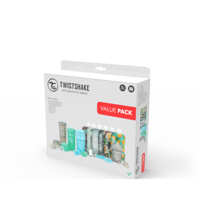 Twistshake Μπιμπερό Bundle 1 Promo Pack Αγόρι