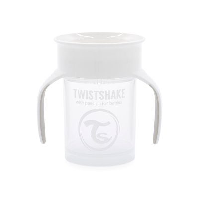 Twistshake Κύπελλο Spill-Free 360° 230ml 6+Μηνών White