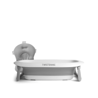 Twistshake Βρεφικό Μπανάκι + Βρεφικό Ένθετο Pastel Grey