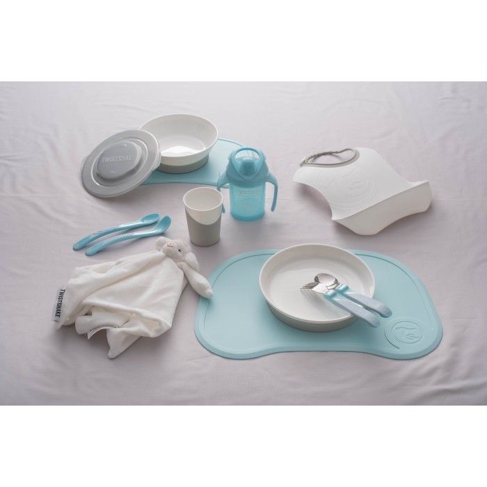 Twistshake 3x Κουταλάκια Ταΐσματος 4+ Μηνών Pastel Blue