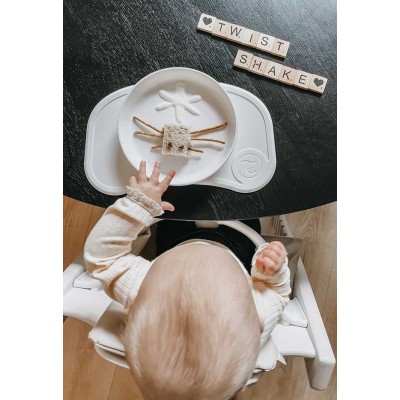Twistshake Σουπλά Click-Μat Mini + πιάτο White
