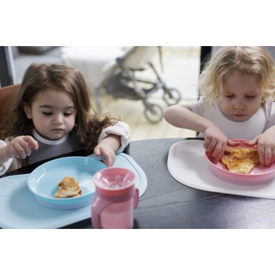 Twistshake Πιάτο Αντιολισθητικό 6+ Μηνών Pastel Blue