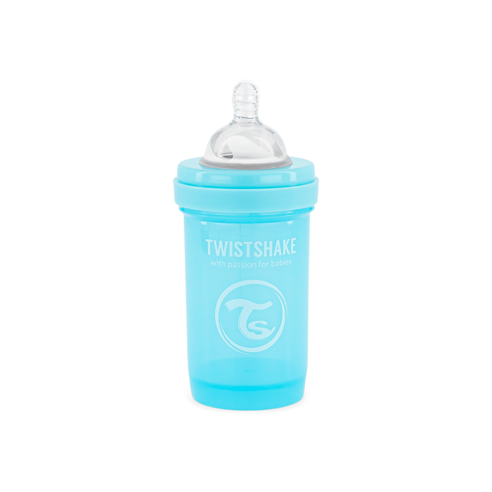 Twistshake Μπιμπερό Κατά Των Κολικών 180ml Pastel Blue
