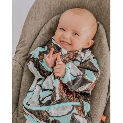 Twistshake Μακρυμάνικη Σαλιάρα Coconut