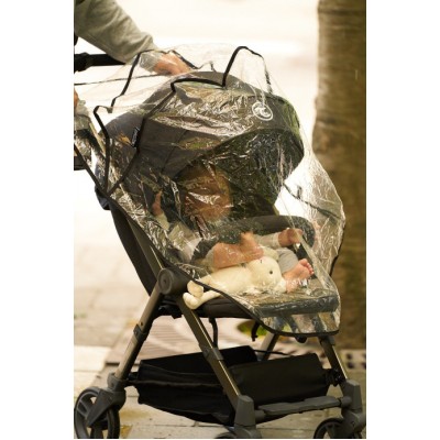 Twistshake Κουκούλα Βροχής Καροτσιού Black