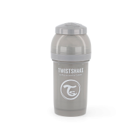 Twistshake Μπιμπερό Κατά Των Κολικών 180ml Pastel Grey