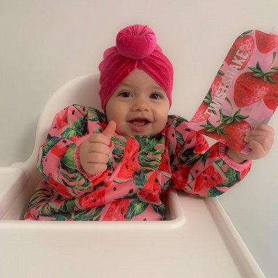 Twistshake Μακρυμάνικη Σαλιάρα Watermelon