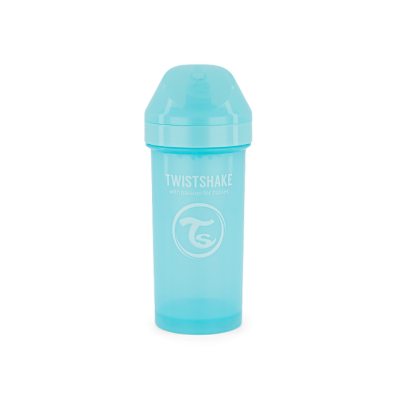 Twistshake Κύπελλο Kid Cup 360ml 12+ Μηνών Pastel Blue με μίξερ φρούτων