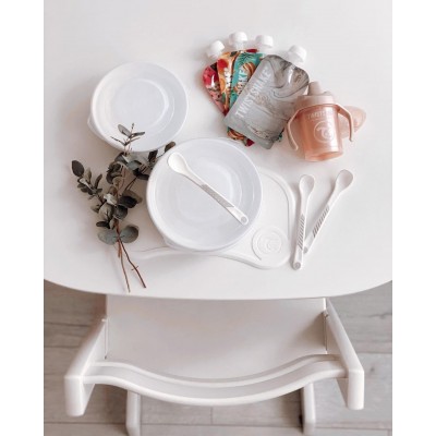 Twistshake 3x Κουταλάκια Ταΐσματος 4+ Μηνών White