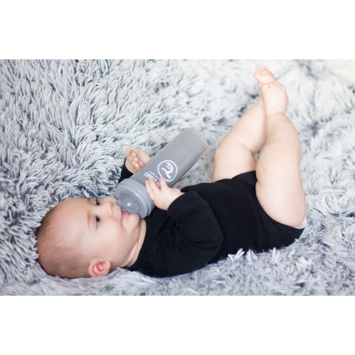Twistshake Μπιμπερό Κατά Των Κολικών 260ml Pastel Grey