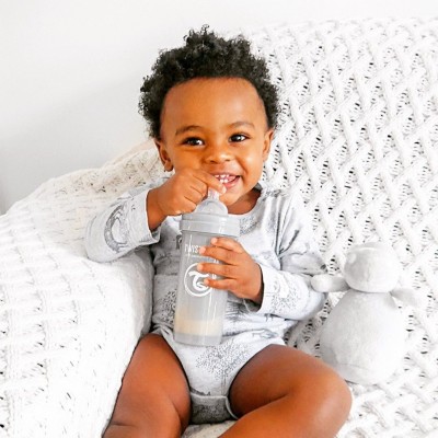 Twistshake Μπιμπερό Κατά Των Κολικών 330ml Pastel Grey