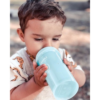 Twistshake Κύπελλο Kid Cup 360ml 12+ Μηνών Pastel Blue με μίξερ φρούτων