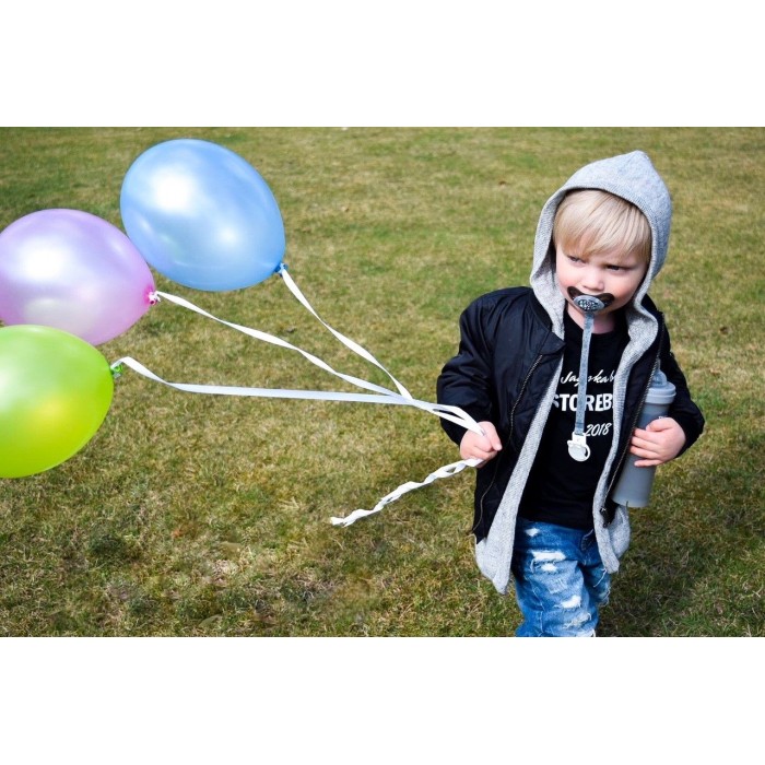 Twistshake Κλιπ Πιπίλας Black