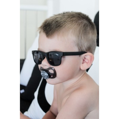 Twistshake 2x Πιπίλα 6+ Mηνών Black / White