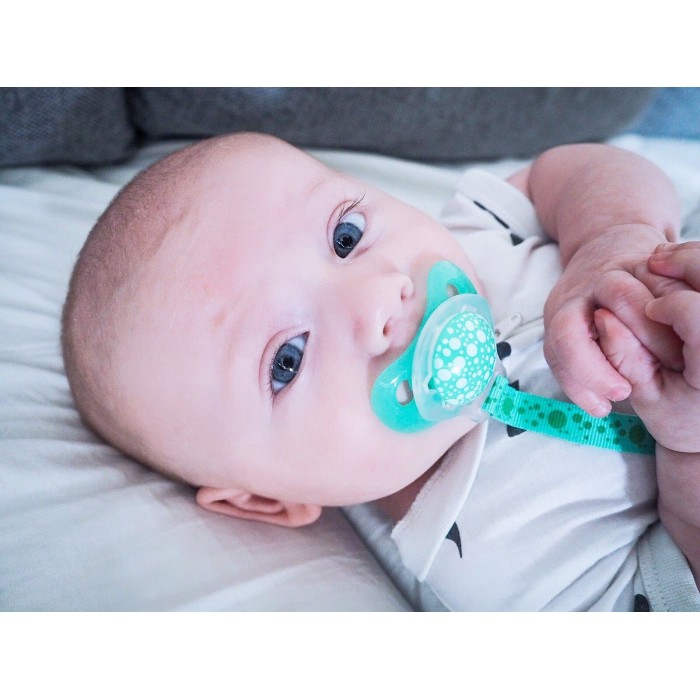 Twistshake 2x Πιπίλα 0-6 Μηνών Pastel Blue / Green