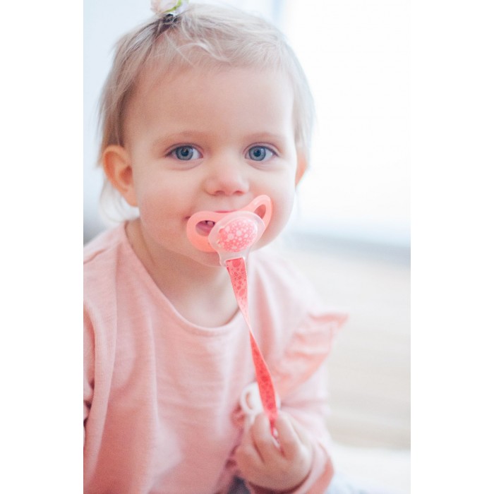 Twistshake 2x Πιπίλα 6+ Μηνών Pastel Pink / Purple