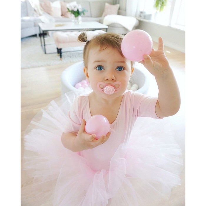 Twistshake 2x Πιπίλα 6+ Μηνών Pastel Pink / Purple