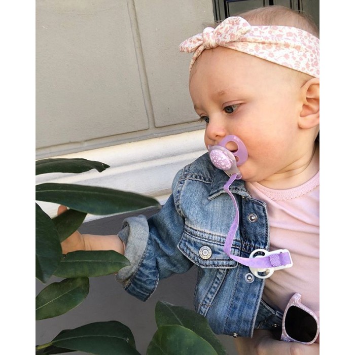 Twistshake 2x Πιπίλα 0-6 Μηνών Pastel Pink / Purple