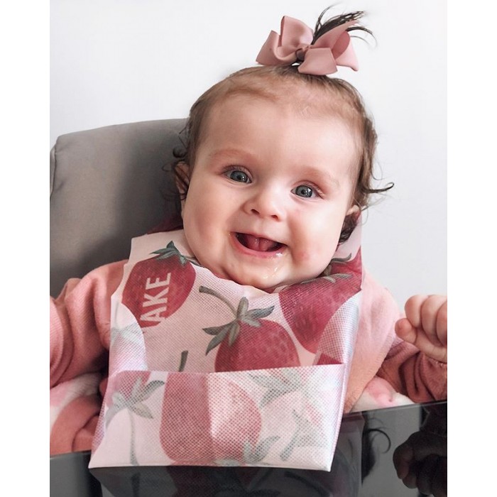 Twistshake 10x Χάρτινες Σαλιάρες Μιας Χρήσης