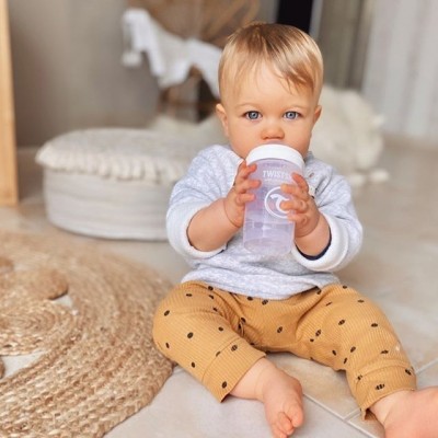 Twistshake Μπιμπερό Κατά Των Κολικών 180ml White