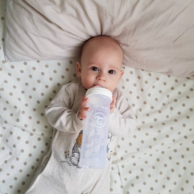 Twistshake Μπιμπερό Κατά Των Κολικών 260ml White