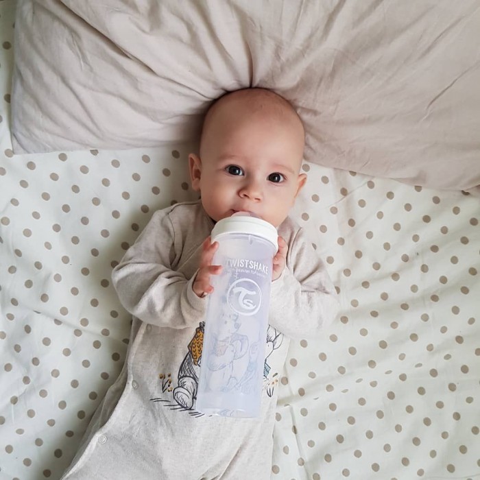 Twistshake Μπιμπερό Κατά Των Κολικών 260ml White