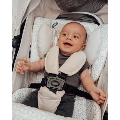 Twistshake Μαξιλάρι Καροτσιού Στήριξης Κεφαλιού Beige