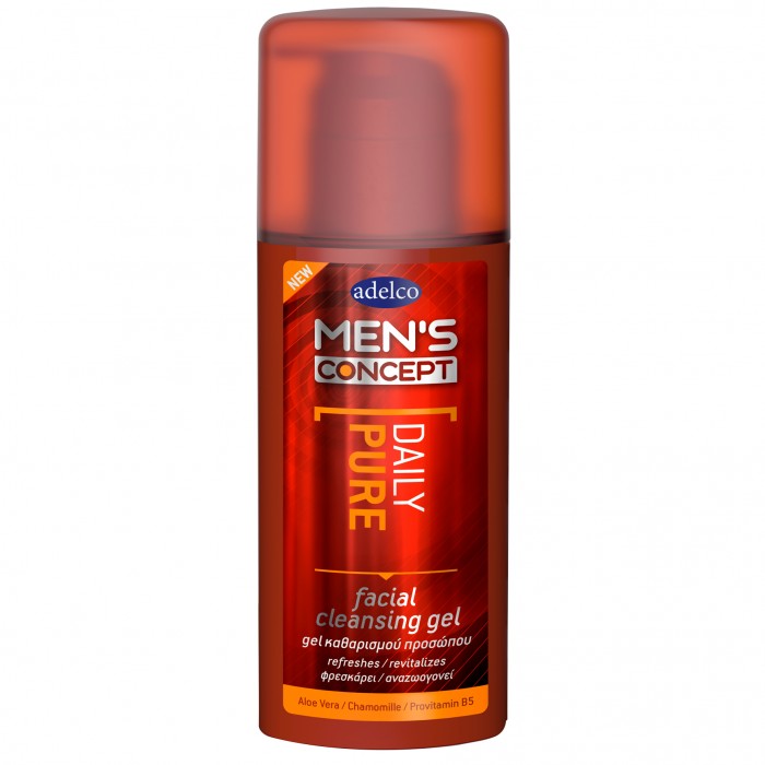 Adelco Men's Concept Daily Pure Gel Καθαρισμού Προσώπου 150ml Adelco Men's Concept Daily Pure Gel Καθαρισμού Προσώπου 150ml