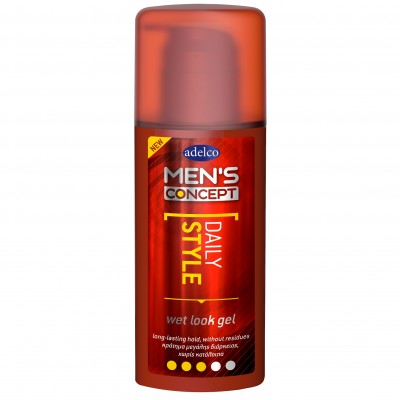 Adelco Men's Concept Daily Style Wet Look Gel 150ml