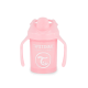 Twistshake Κύπελλο Mini Cup 230ml 4+ Μηνών Pastel Pink με μίξερ φρούτων