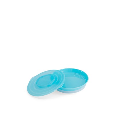 Twistshake Πιάτο Αντιολισθητικό 6+ Μηνών Pastel Blue