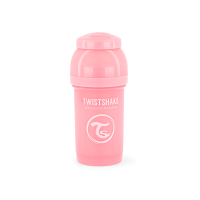 Twistshake Μπιμπερό Κατά Των Κολικών 180ml Pastel Pink