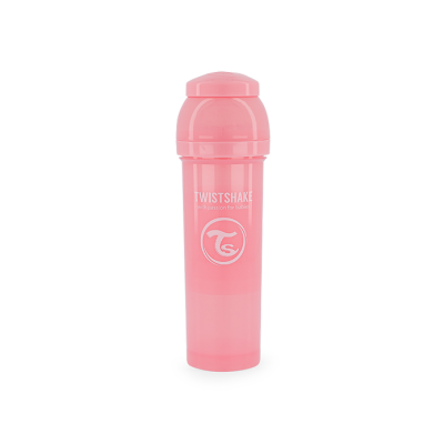 Twistshake Μπιμπερό Κατά Των Κολικών 330ml Pastel Pink