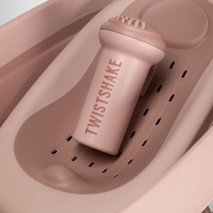 Twistshake Βρεφικό Μπανάκι με Αξεσουάρ Faded Pink V2